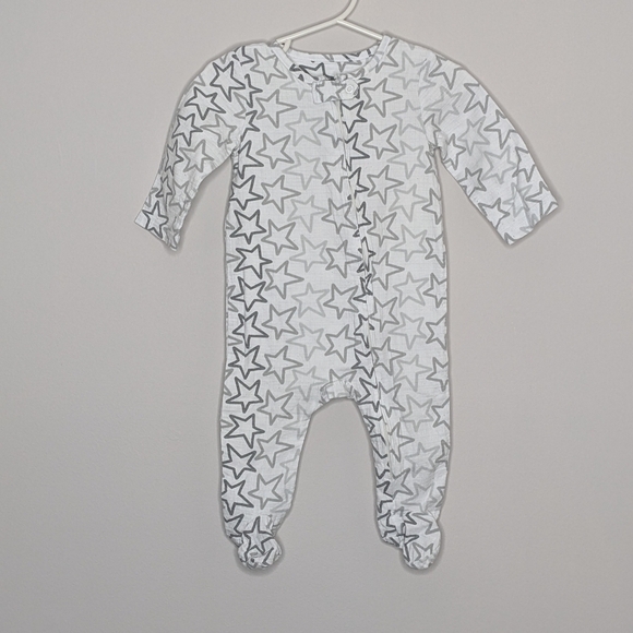 Aden + Anais Set Star Footie Sleepers 6m - Picture 4 of 8